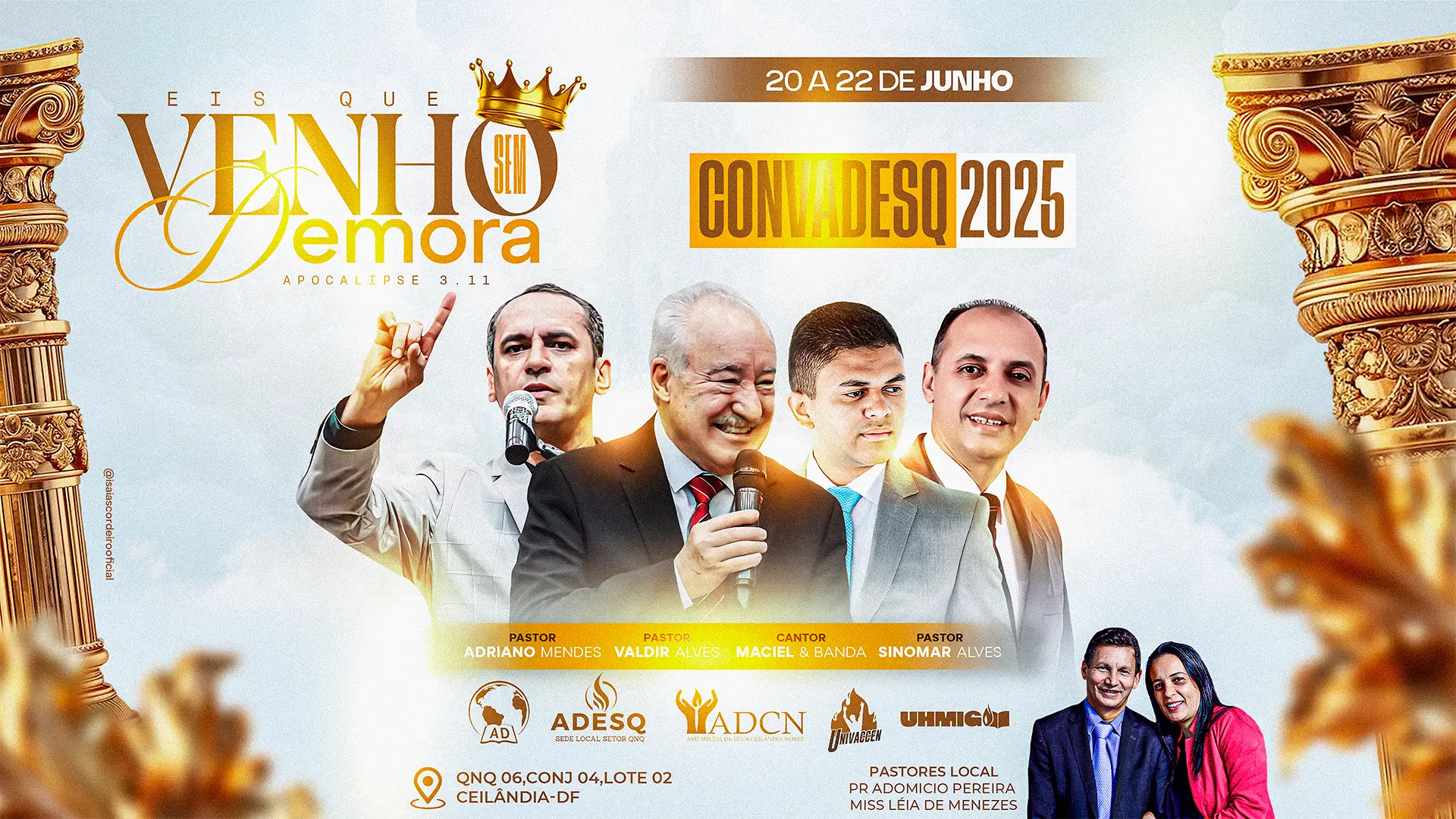 Congresso de varões 2025